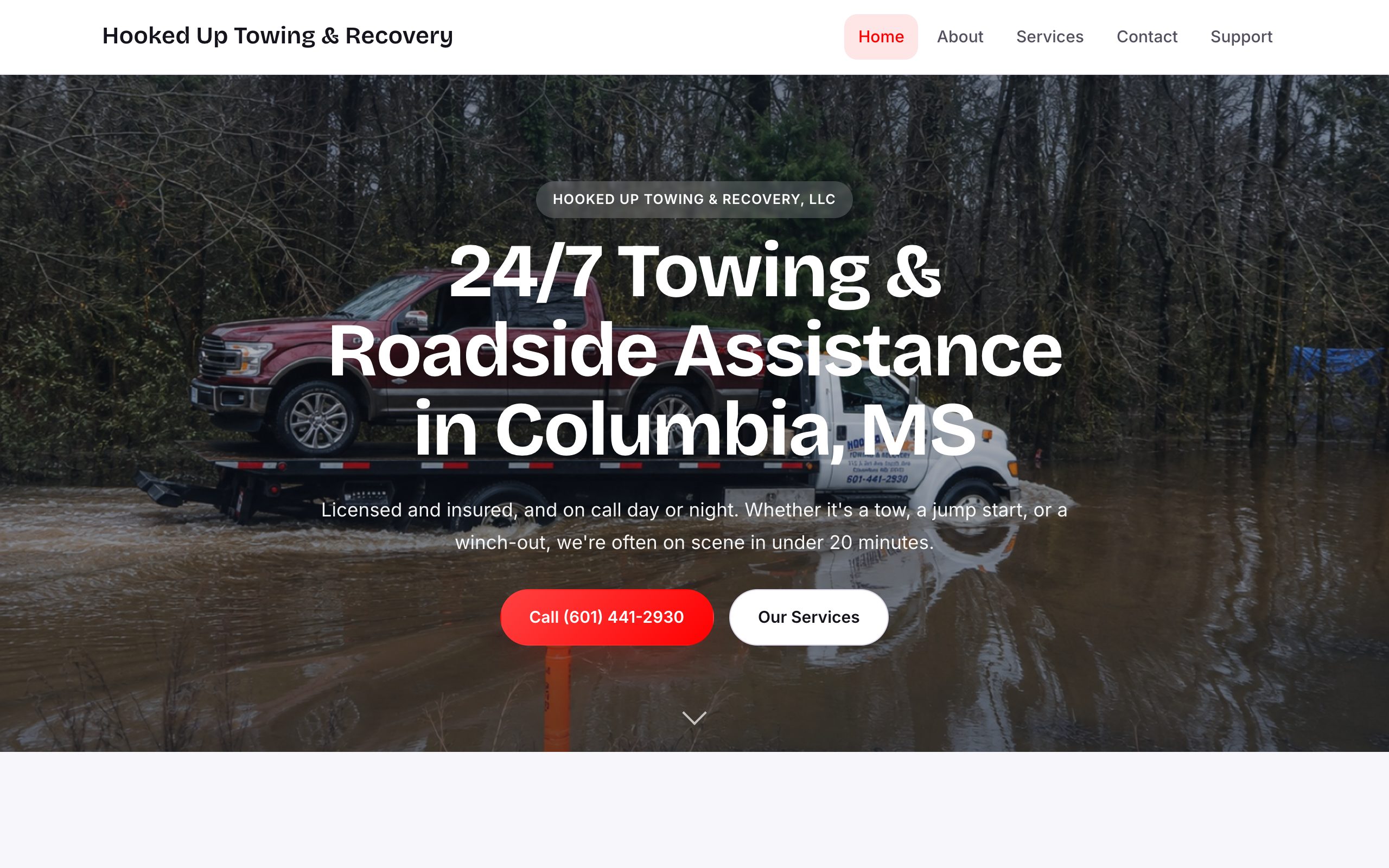 Hooked Up Towing & Recovery